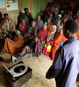 The village elders in Dongobesh, Tanzania, Africa.